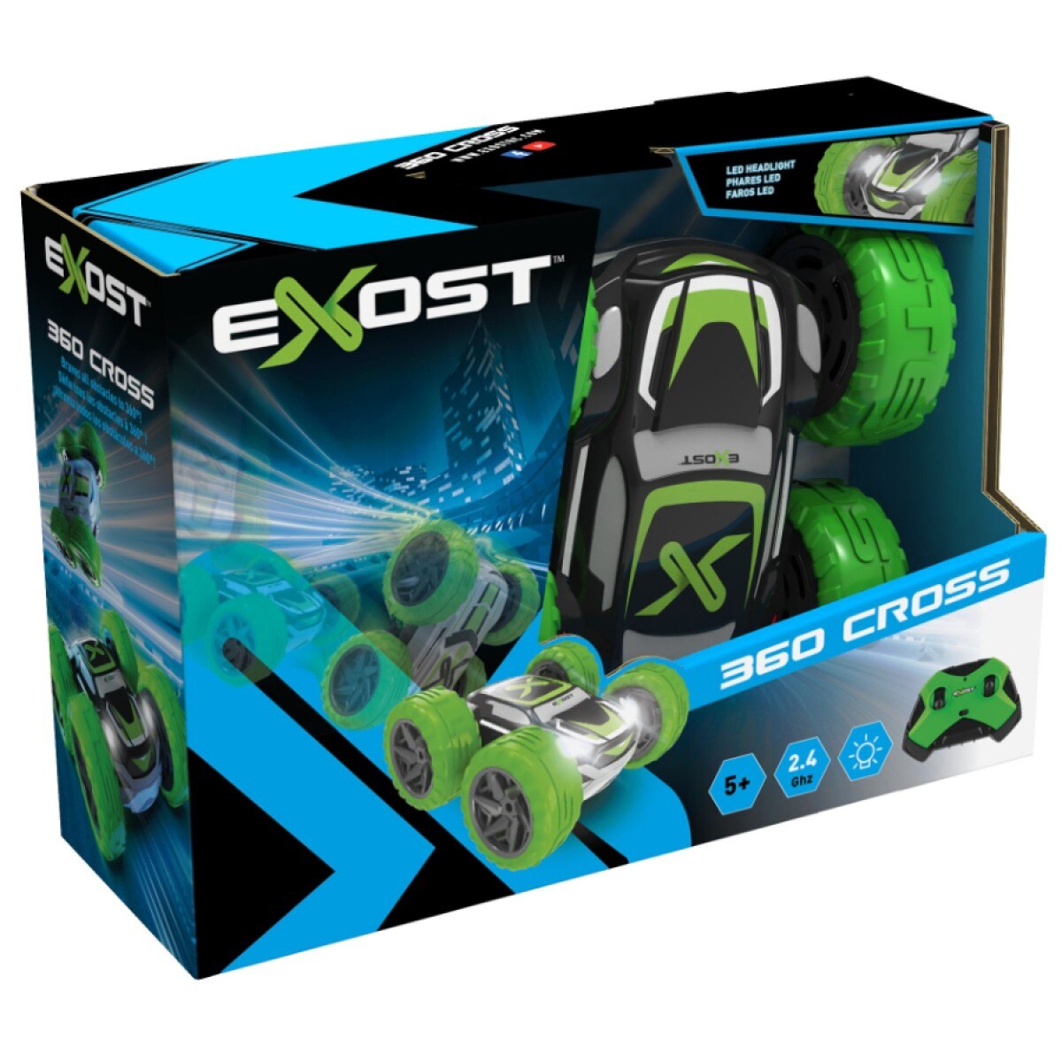 Exost 360 Cross Flash - Radiostyrt actionbil