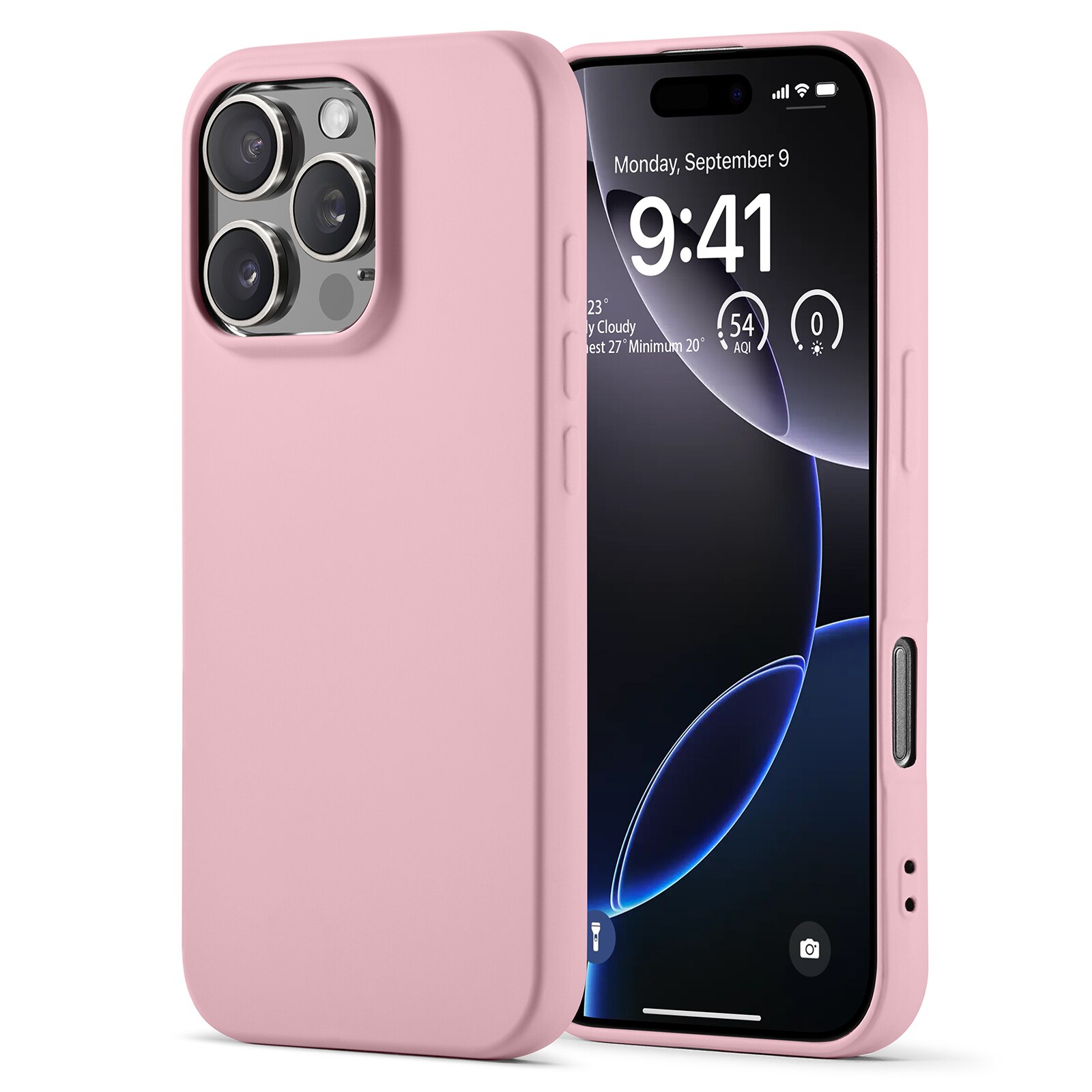 iPhone 16 Pro Max Deksel i TPU, Rosa