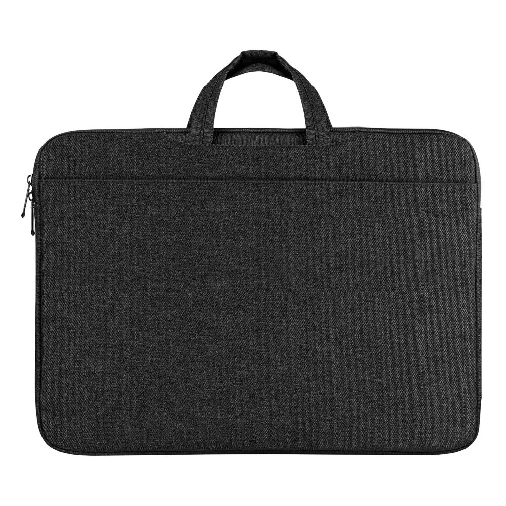 Laptop-veske med flere ytterlommer for 13,9" laptop, Svart