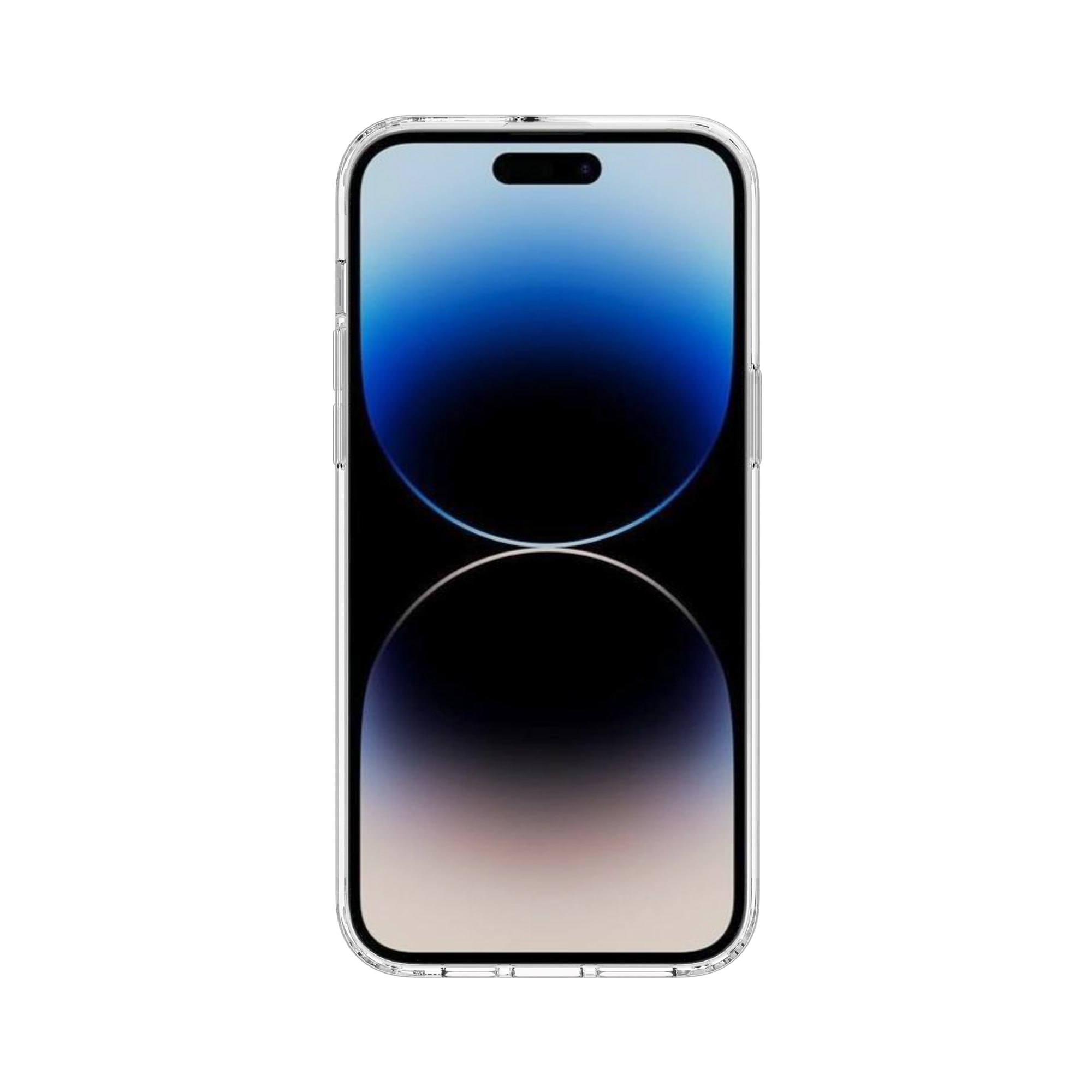 iPhone 14 Pro Crystal Hybrid-deksel, Gjennomsiktig