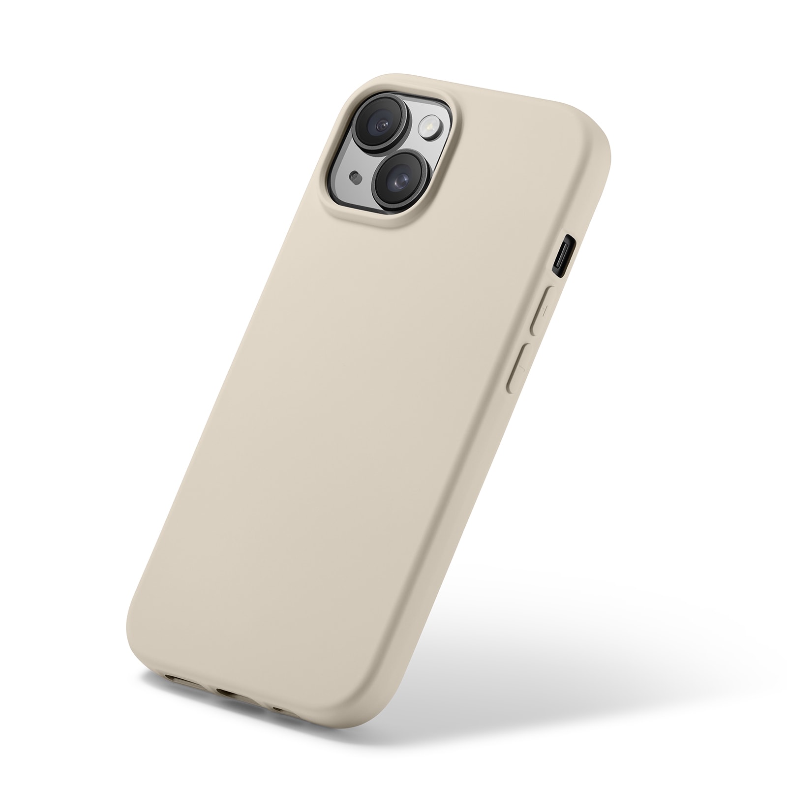 iPhone 15 Deksel, Beige