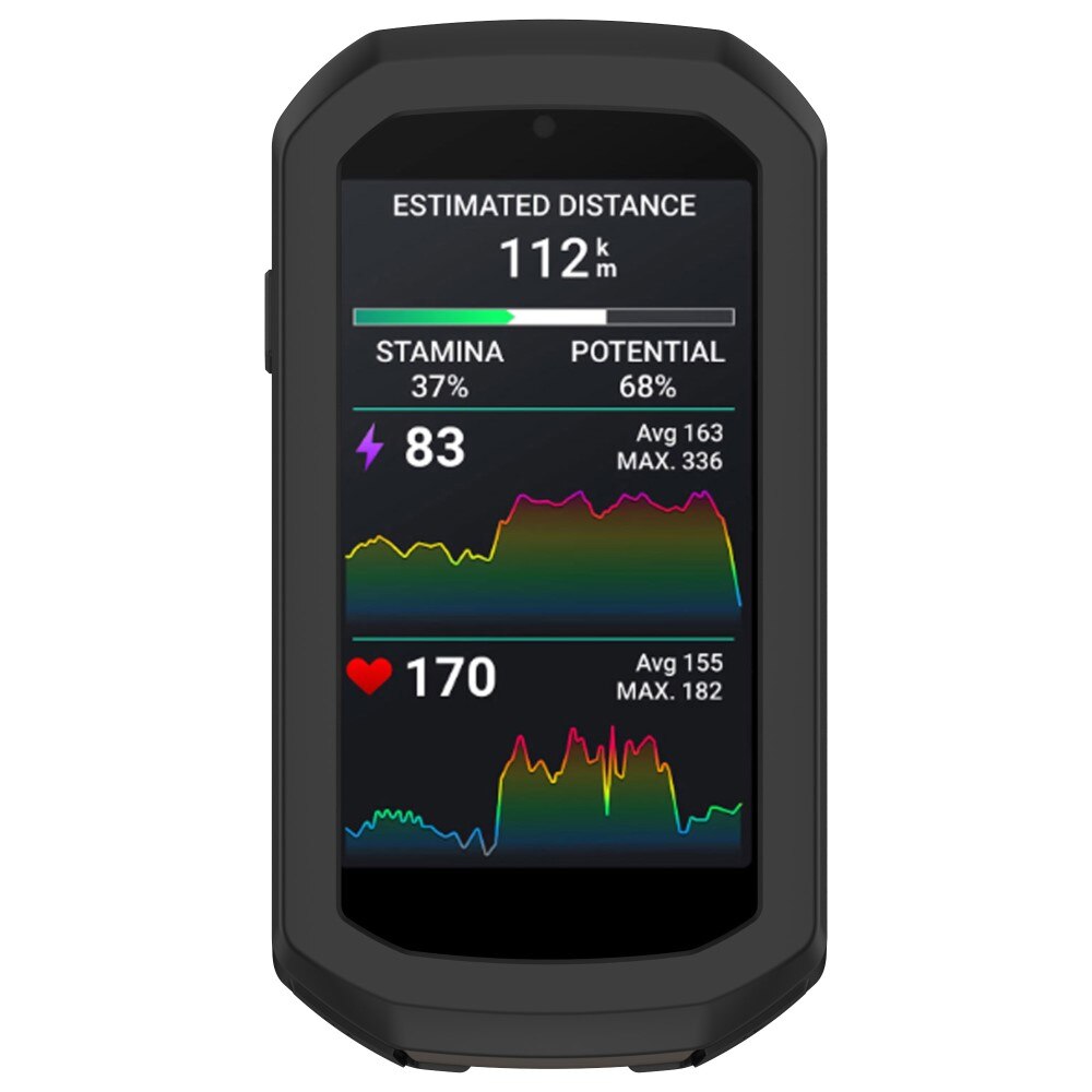 Garmin Edge 1050 Beskyttende silikondeksel, Svart