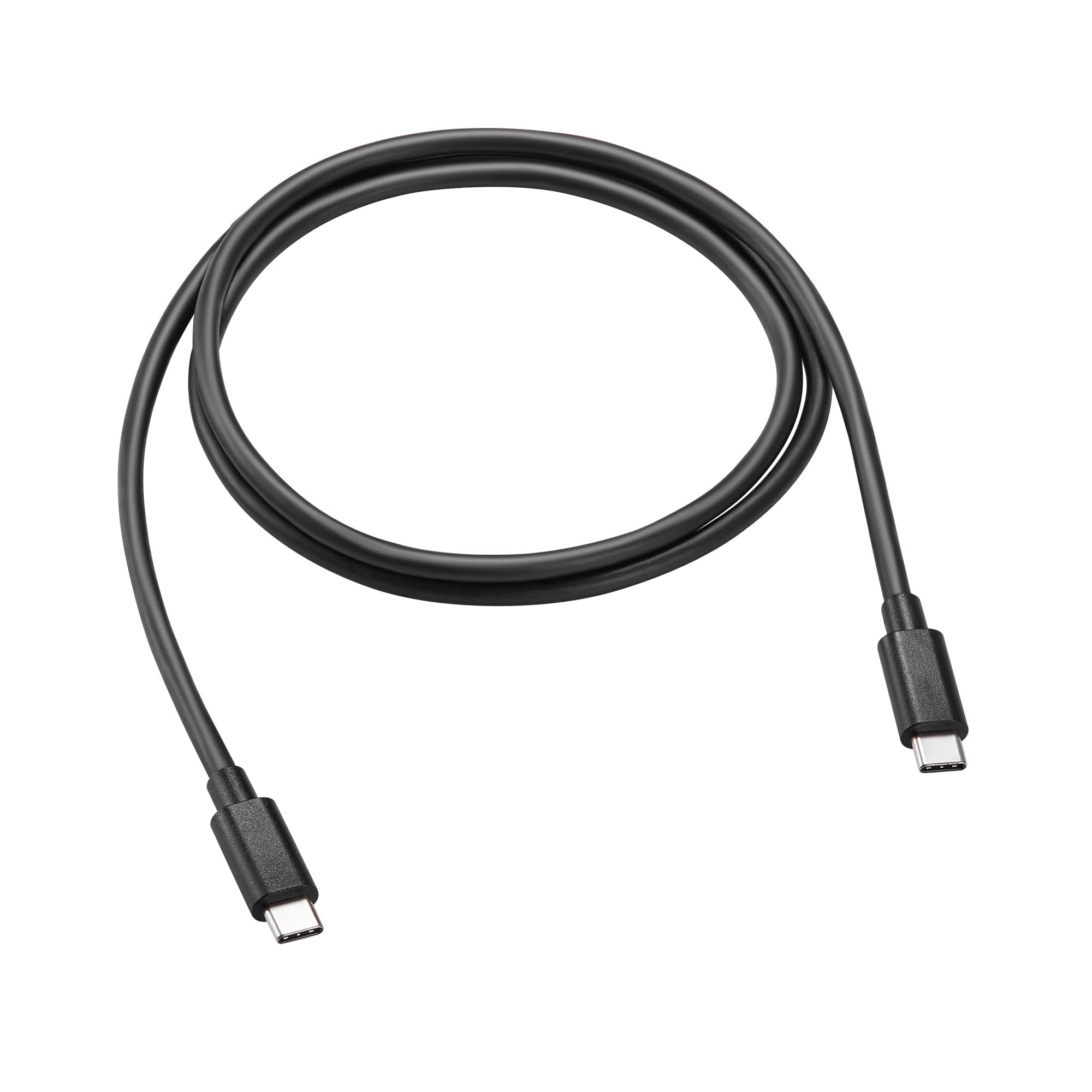 Ladekabel USB-C til USB-C 1m, Svart