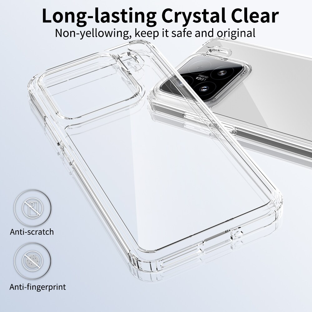 Xiaomi 15 Crystal Hybrid-deksel, Gjennomsiktig