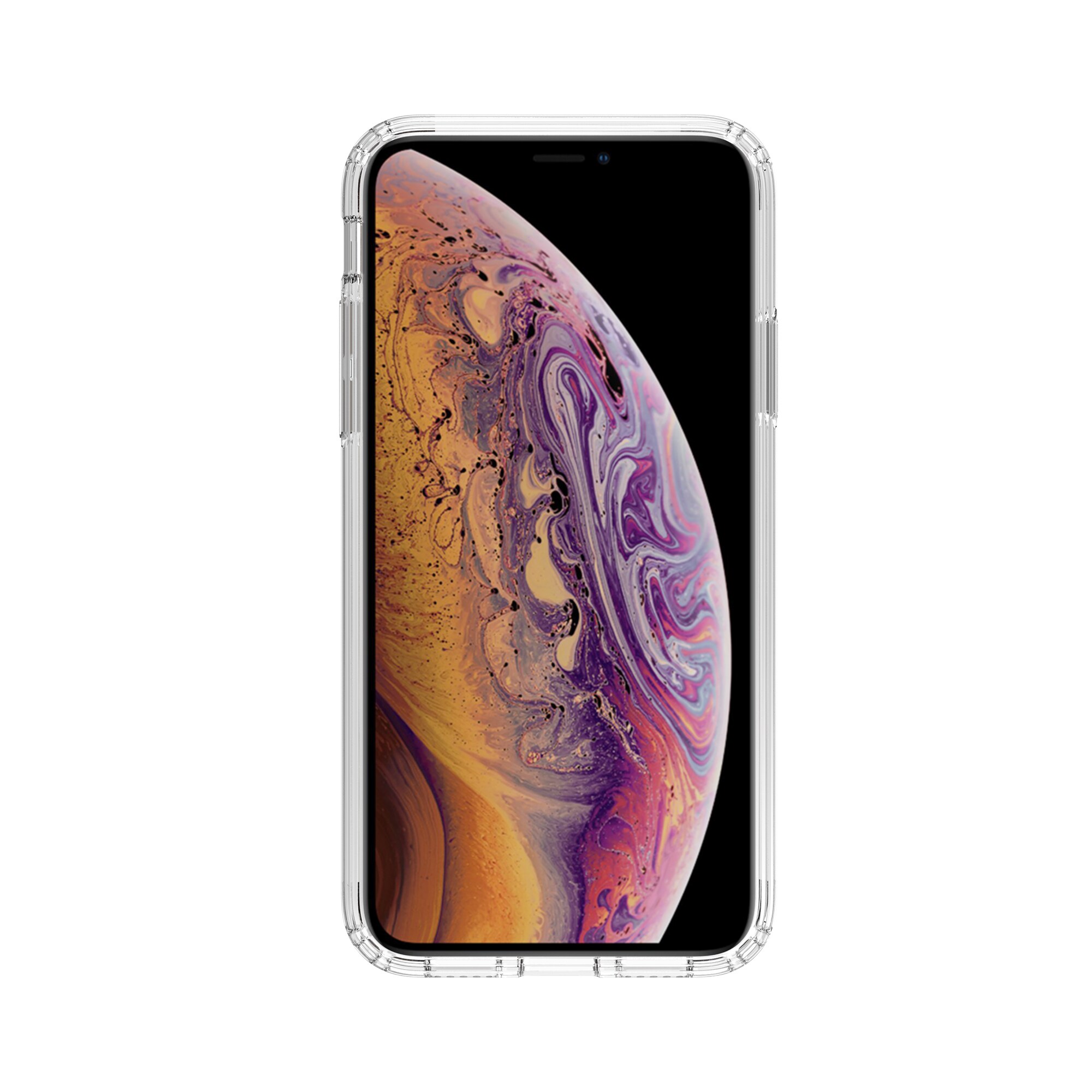 iPhone X/XS Crystal Hybrid-deksel, Gjennomsiktig