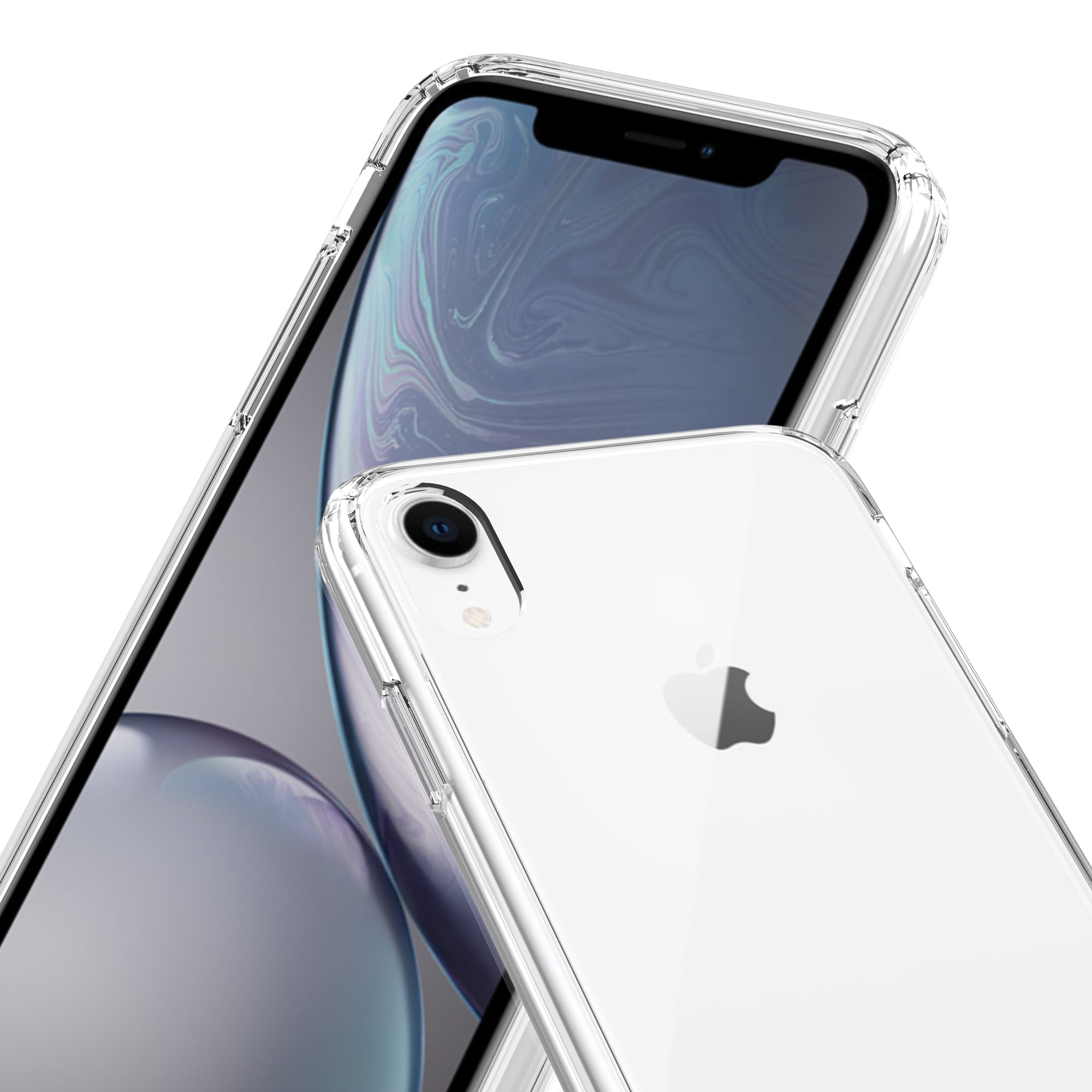 iPhone Xr Crystal Hybrid-deksel, Gjennomsiktig