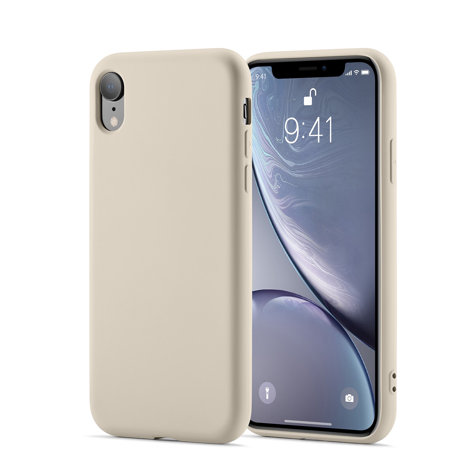 iPhone Xr Deksel i TPU, Beige