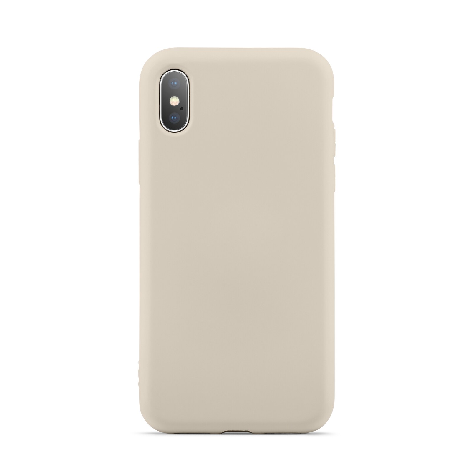 iPhone X/XS Deksel i TPU, Beige