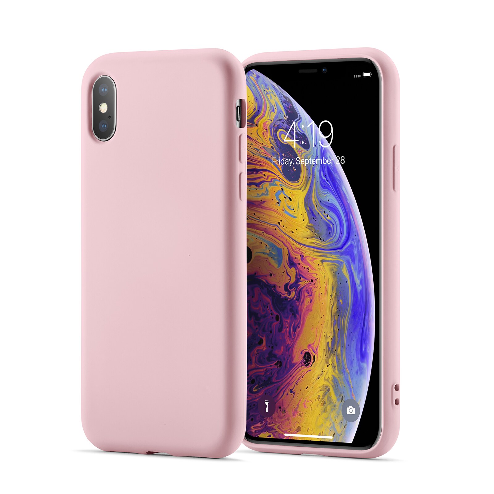 iPhone X/XS Deksel i TPU, Lilla