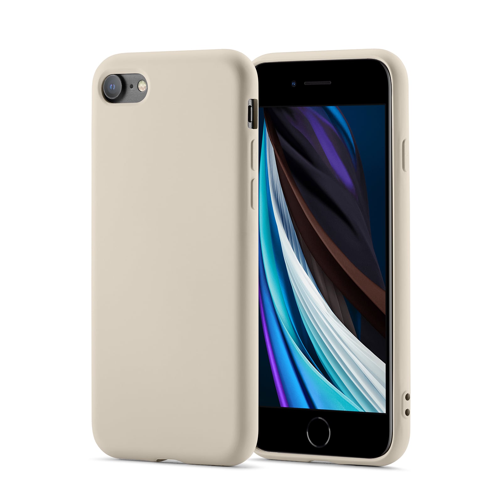 iPhone 8 Deksel i TPU, Beige