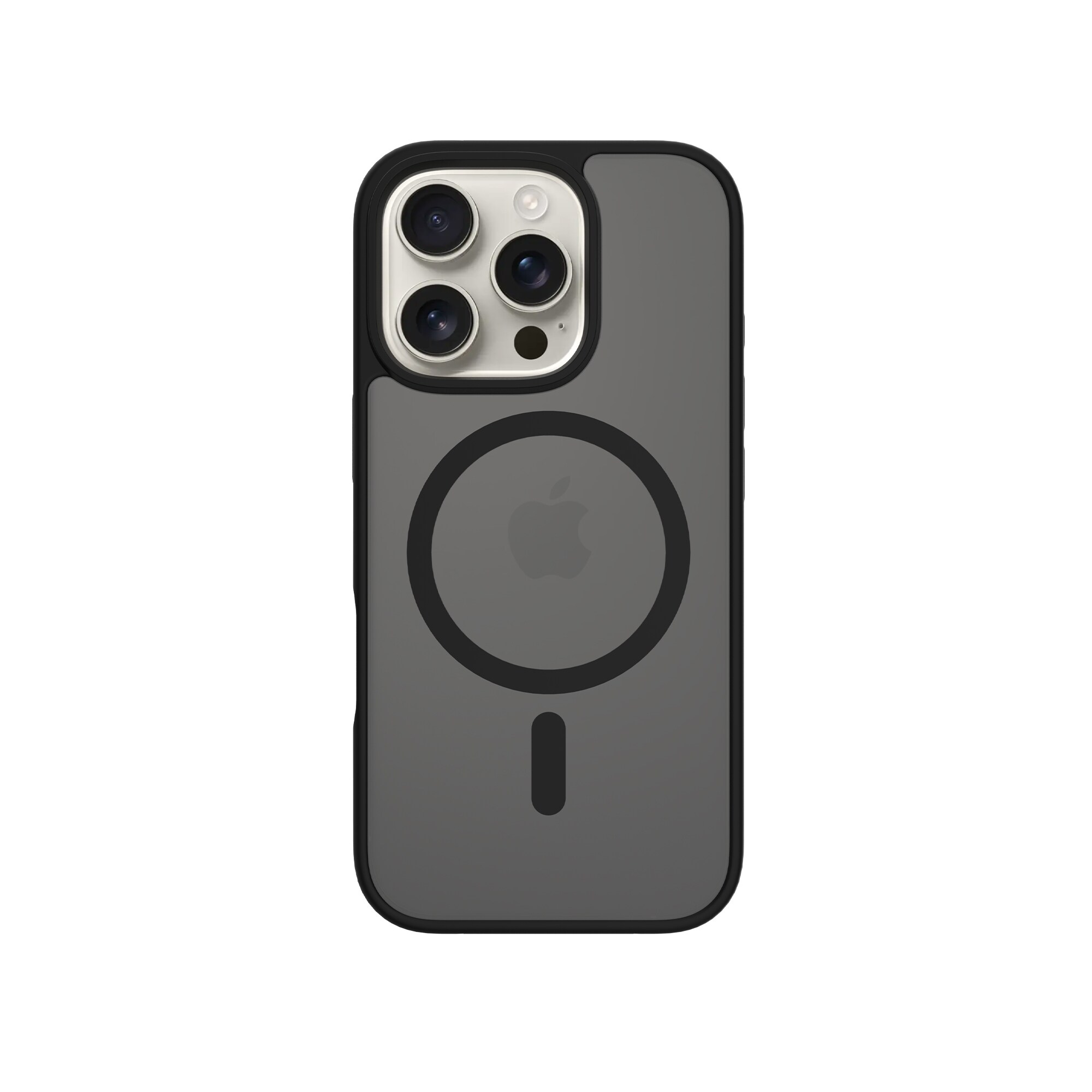 iPhone 14 Pro Hybrid-deksel Magnetisk, Frosted Black