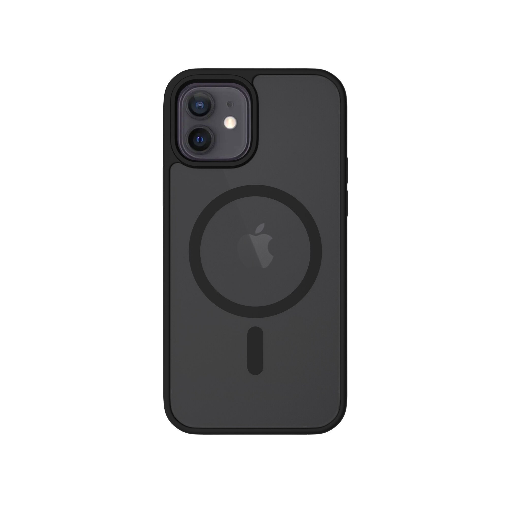 iPhone 12/iPhone 12 Pro Hybrid-deksel Magnetisk, Frosted Black