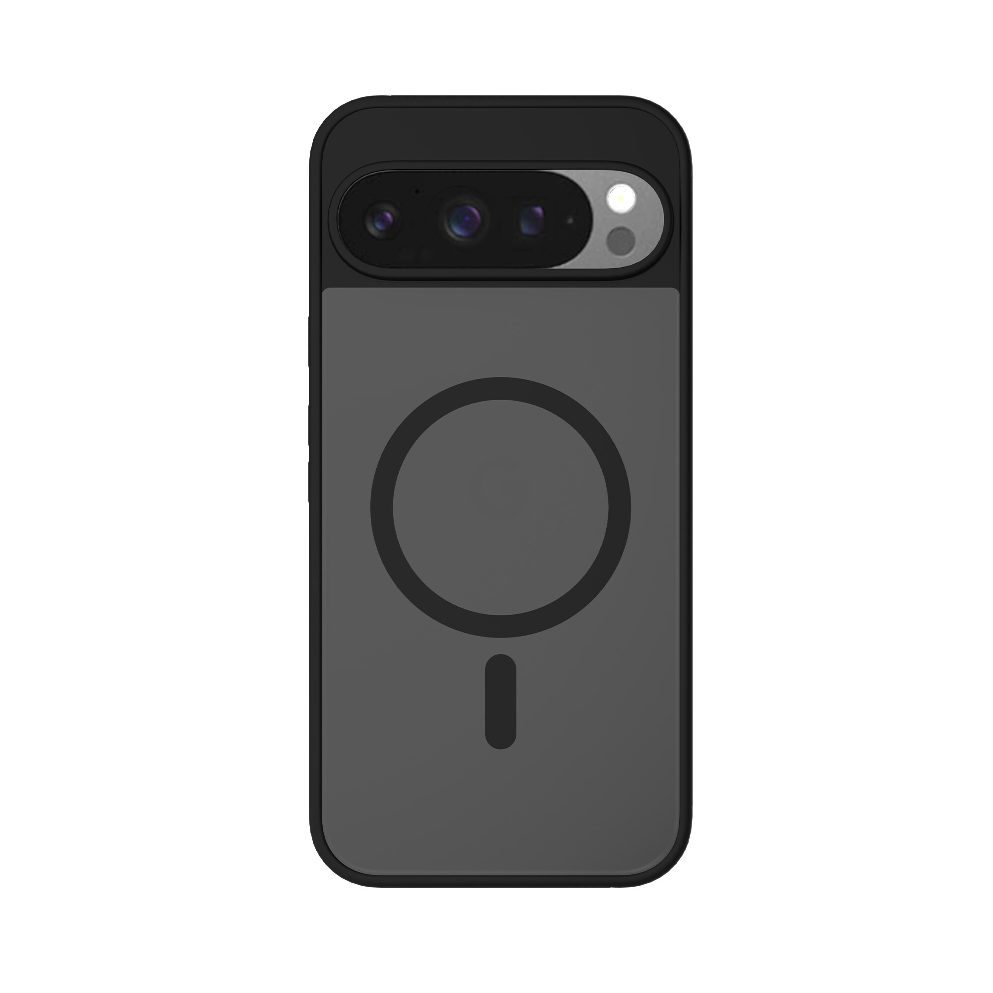 Google Pixel 9 Pro XL Hybrid-deksel Magnetisk, Frosted Black