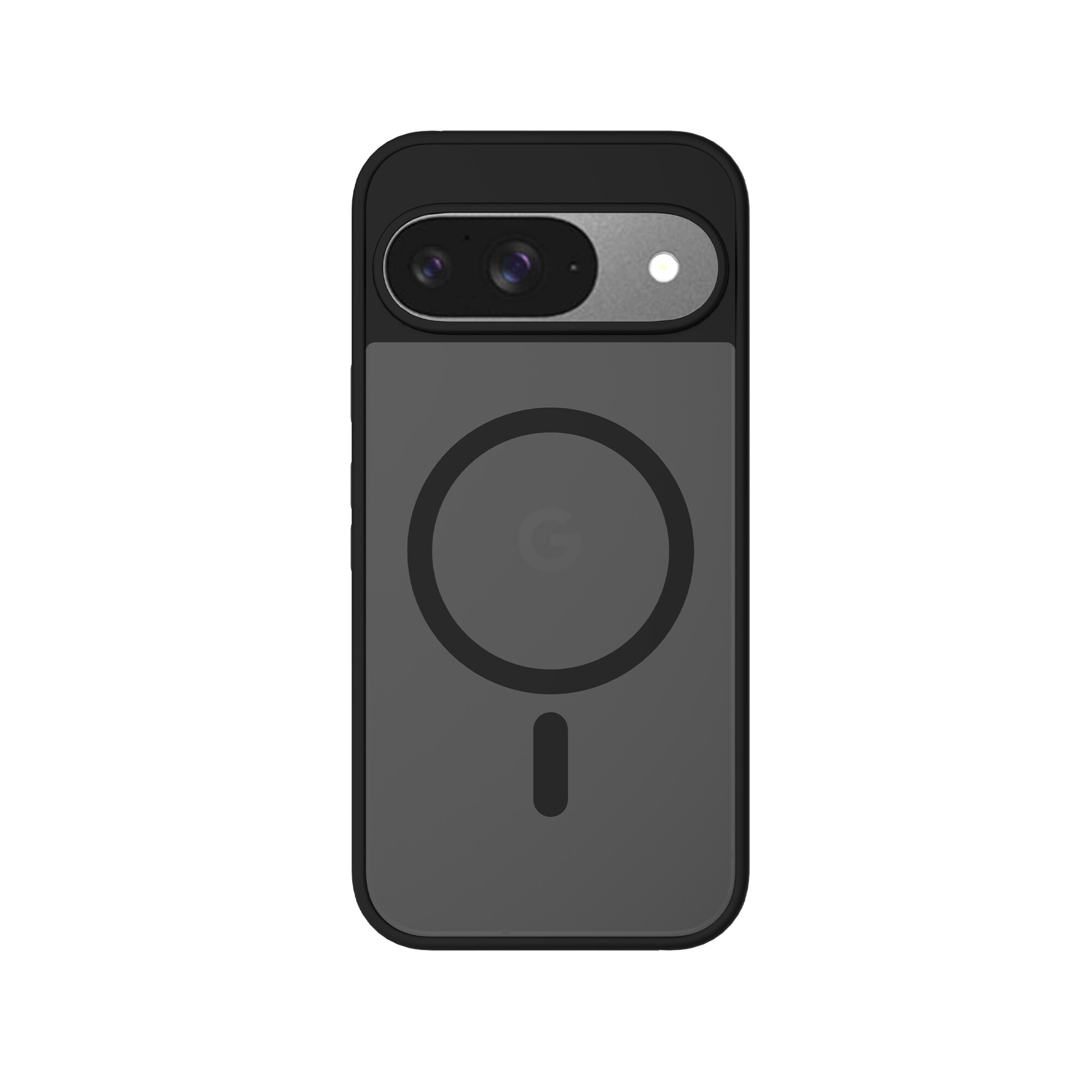 Google Pixel 9 Hybrid-deksel Magnetisk, Frosted Black