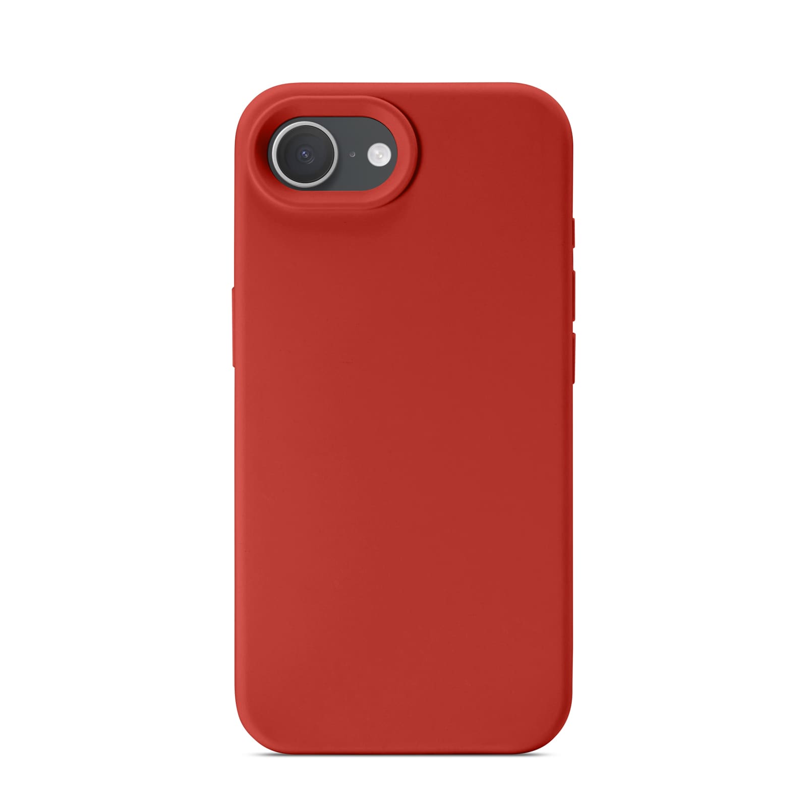 iPhone 16e Magnetisk silikon-deksel , Lava Red