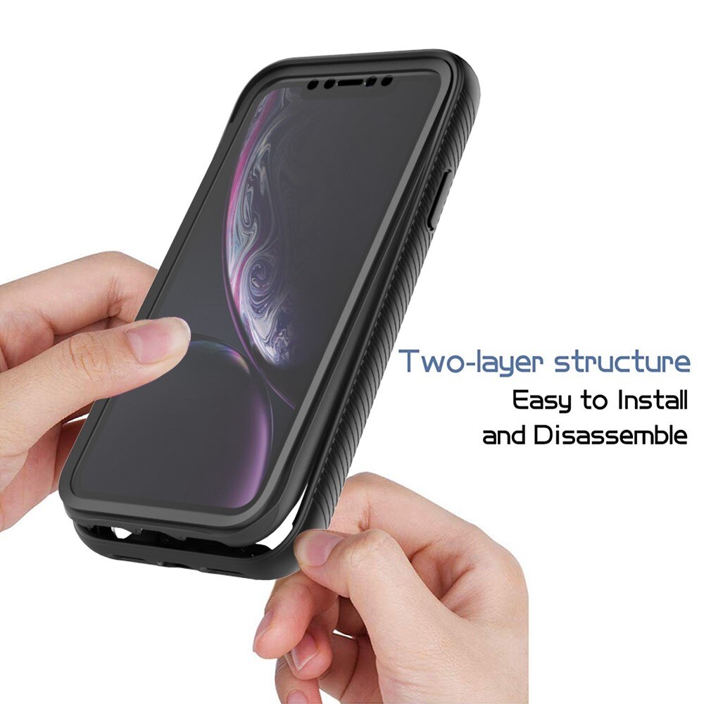 iPhone Xr Deksel Full Protection, Svart