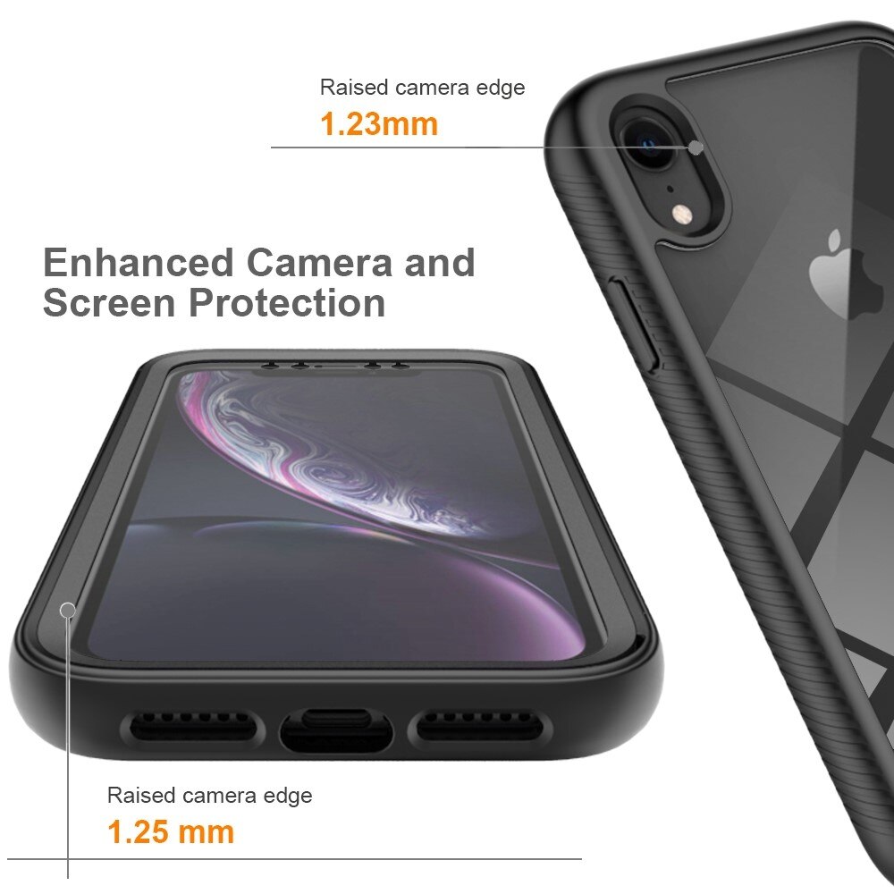 iPhone Xr Deksel Full Protection, Svart