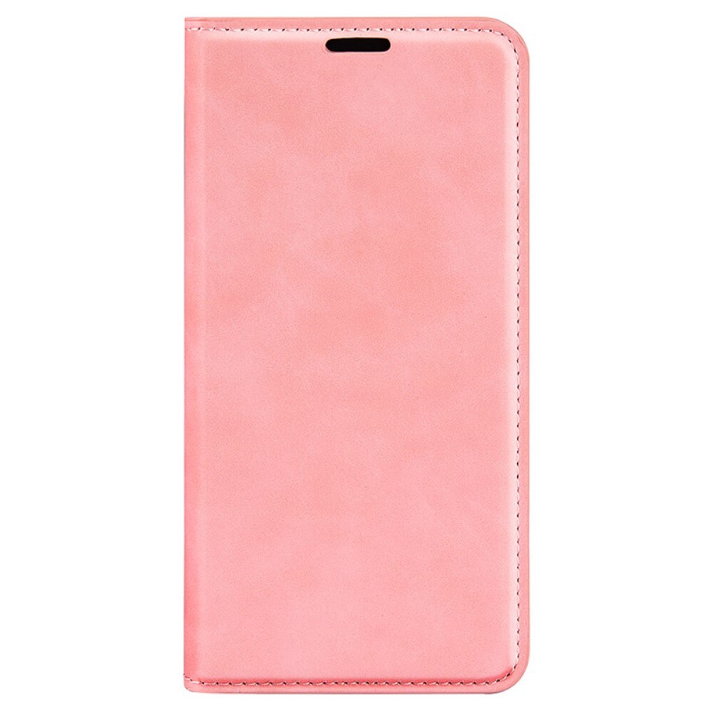 iPhone 16 Slankt etui med kortlomme, Rosa