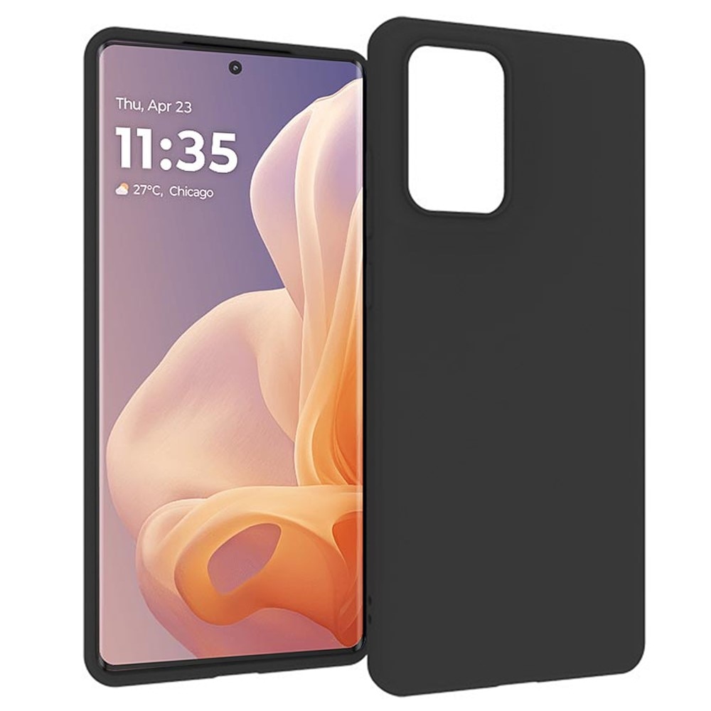 Motorola Moto G85 Tynt TPU-deksel, Svart