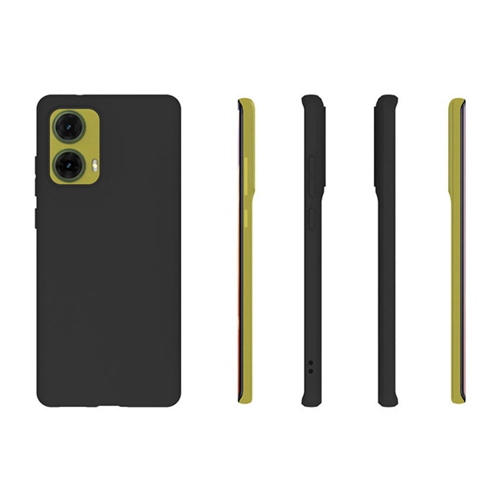 Motorola Moto G85 Tynt TPU-deksel, Svart