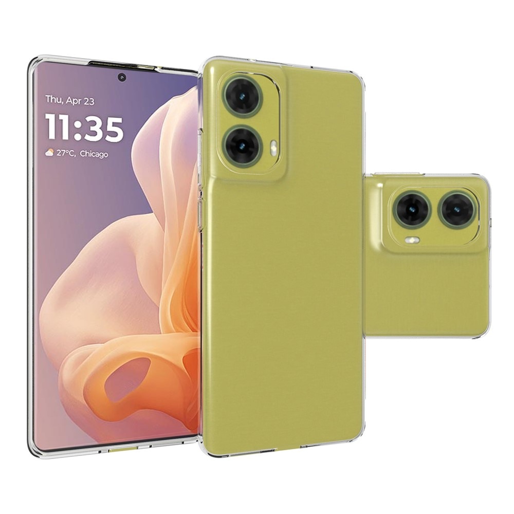 Motorola Moto G85 Tynt TPU-deksel, Gjennomsiktig