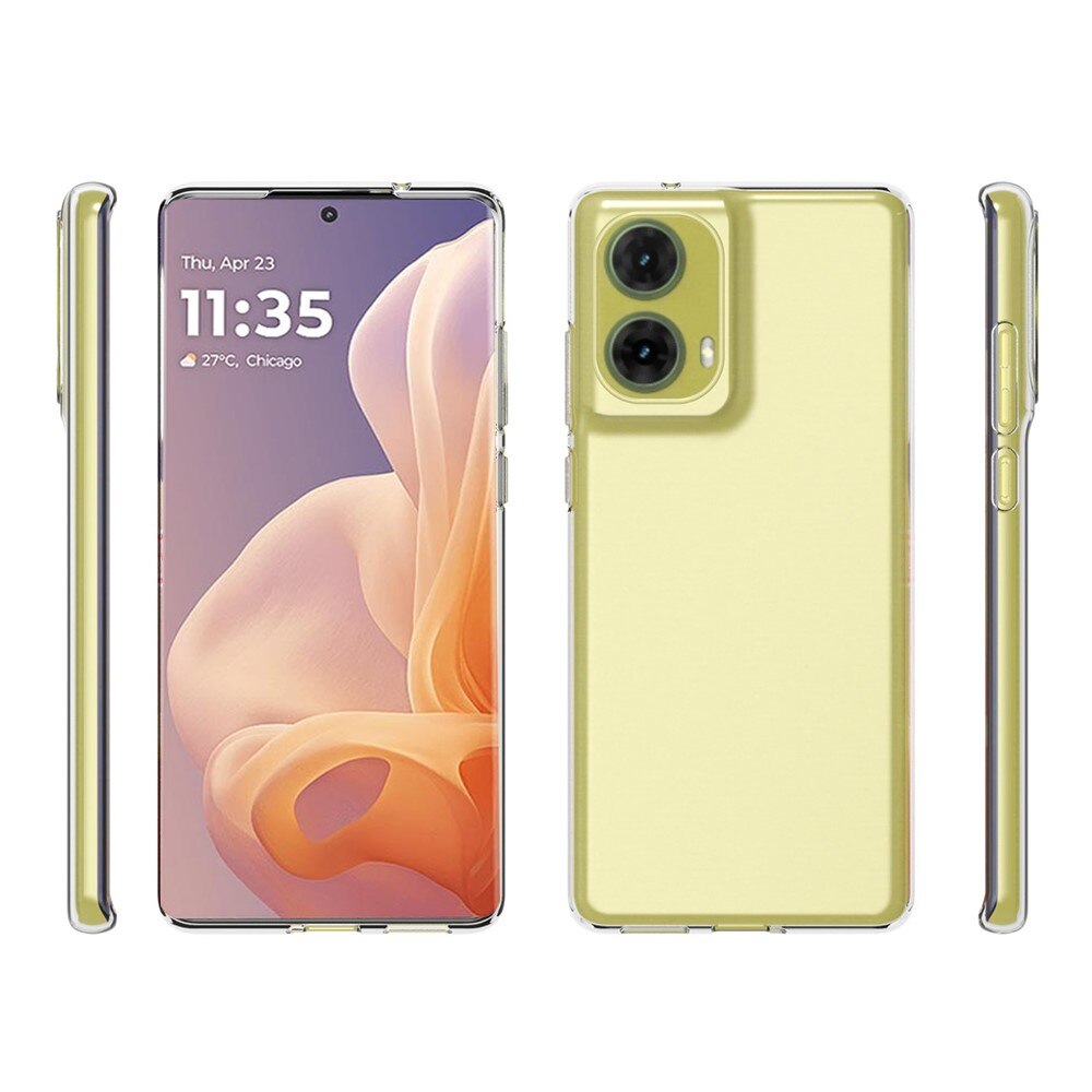 Motorola Moto G85 Tynt TPU-deksel, Gjennomsiktig