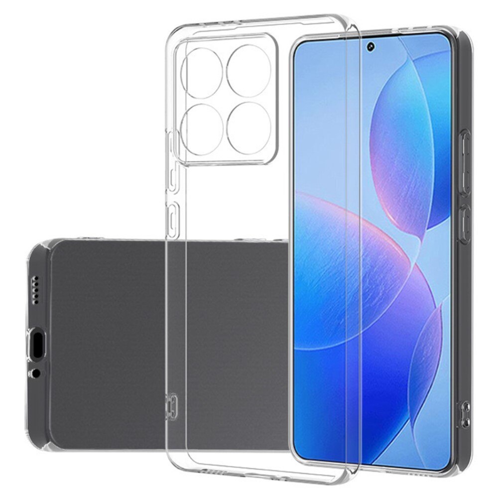 Xiaomi 14T Tynt TPU-deksel, Gjennomsiktig