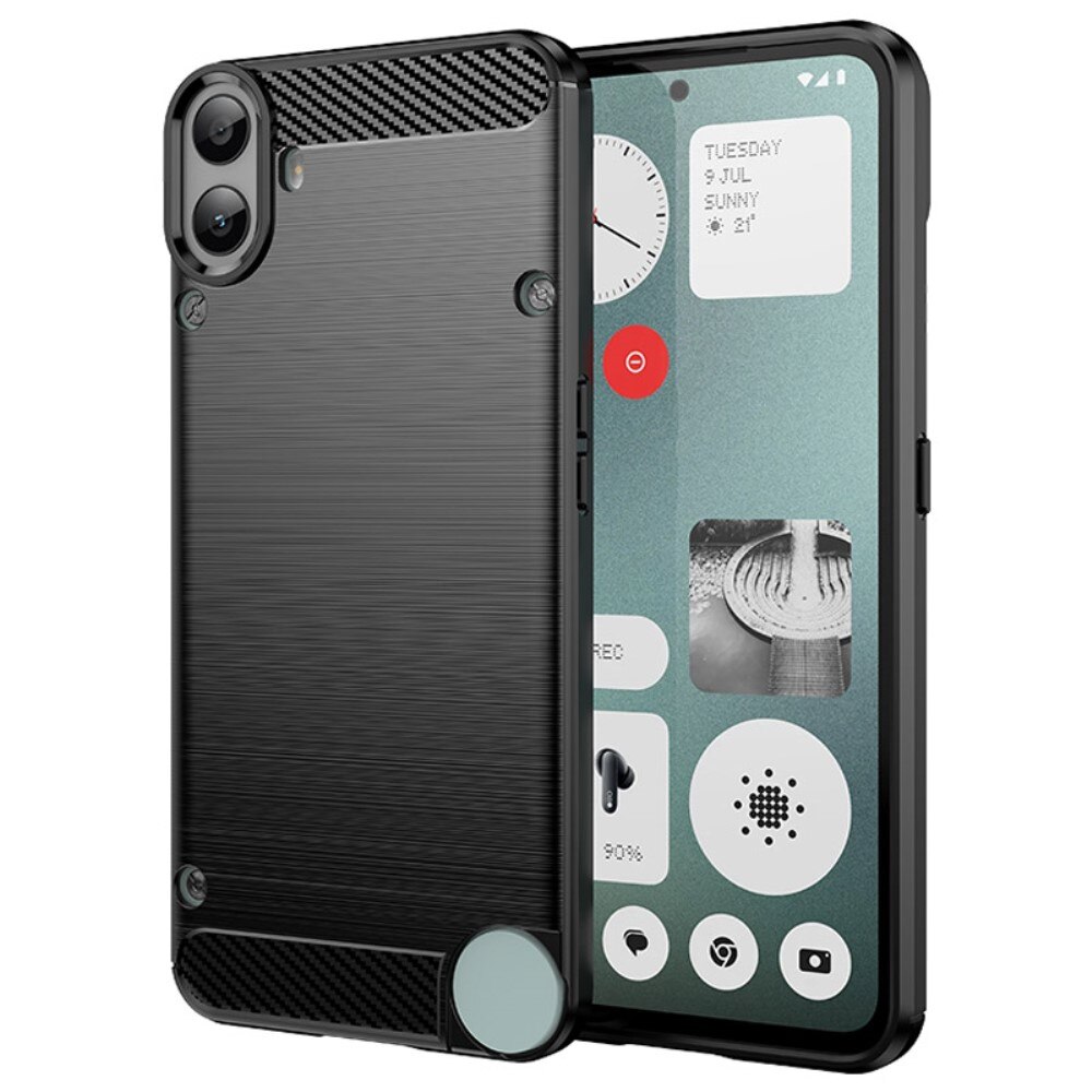 Nothing CMF Phone 1 TPU-deksel Brushed, Svart