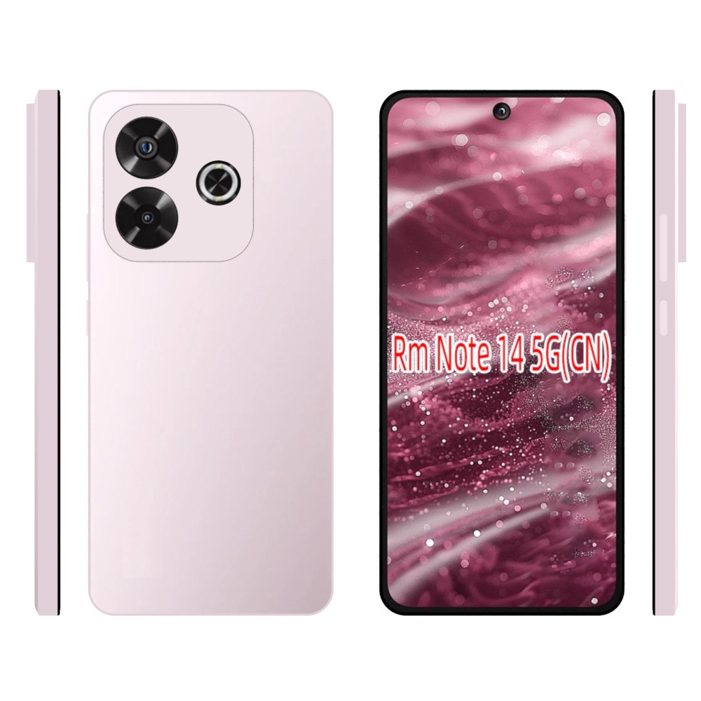 Xiaomi Redmi Note 14 Tynt TPU-deksel, Gjennomsiktig