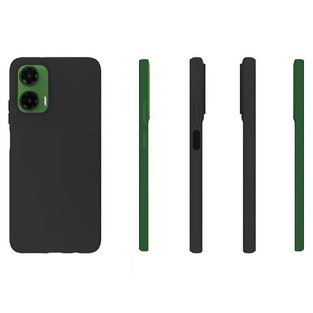 Motorola Moto G35 Tynt TPU-deksel, Svart