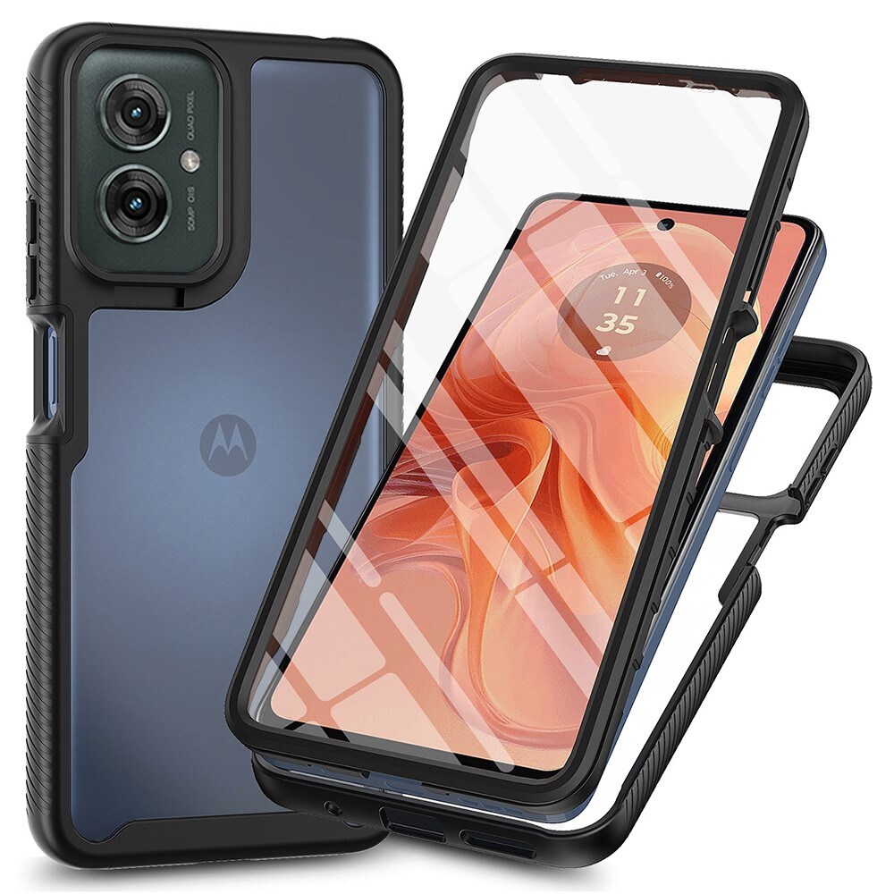 Motorola Moto G55 Deksel Full Protection, Svart