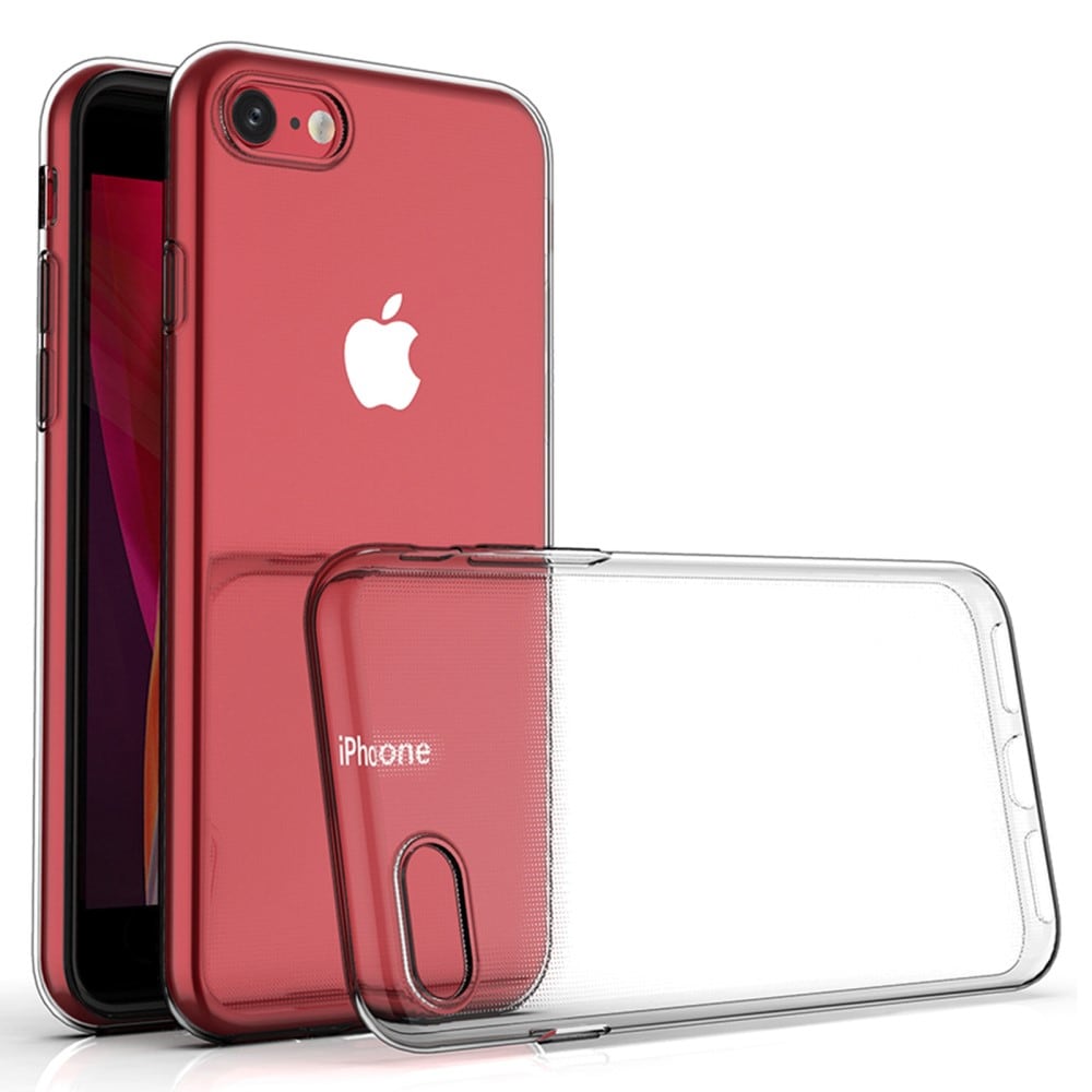 iPhone SE 2022 Tynt TPU-deksel, Gjennomsiktig