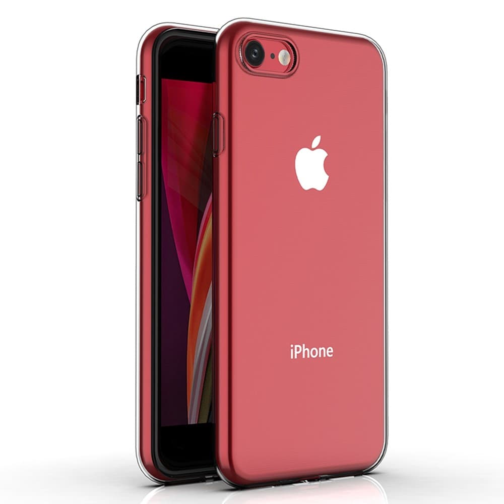 iPhone SE 2022 Tynt TPU-deksel, Gjennomsiktig