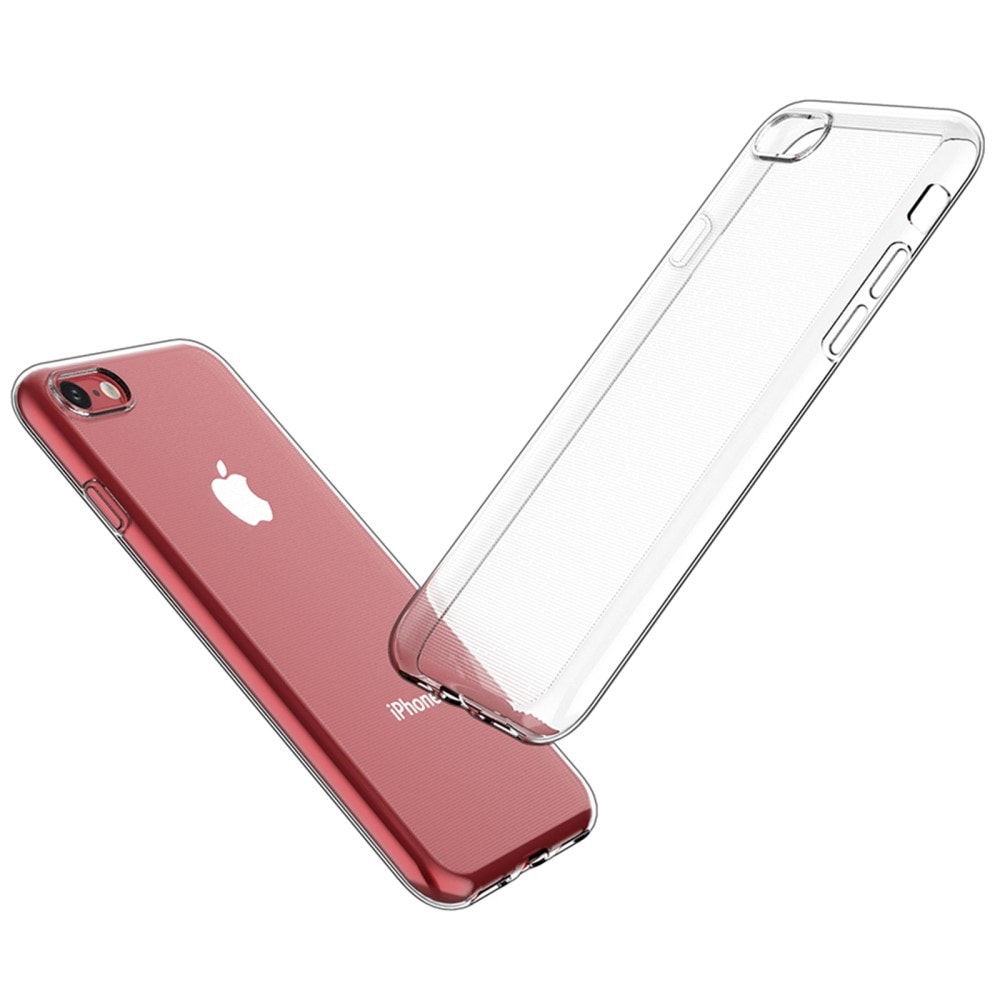 iPhone SE 2022 Tynt TPU-deksel, Gjennomsiktig