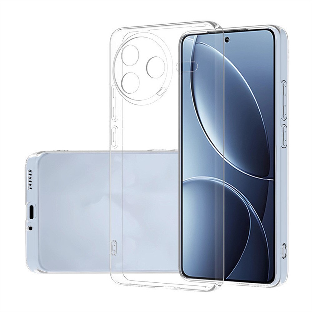 Xiaomi Poco F7 Pro Tynt TPU-deksel, Gjennomsiktig