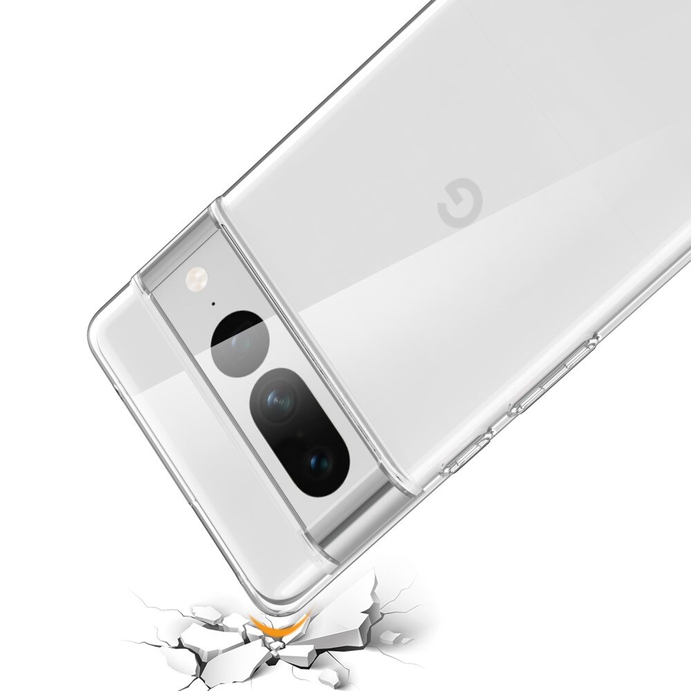 Google Pixel 7 Pro Tynt TPU-deksel, Gjennomsiktig