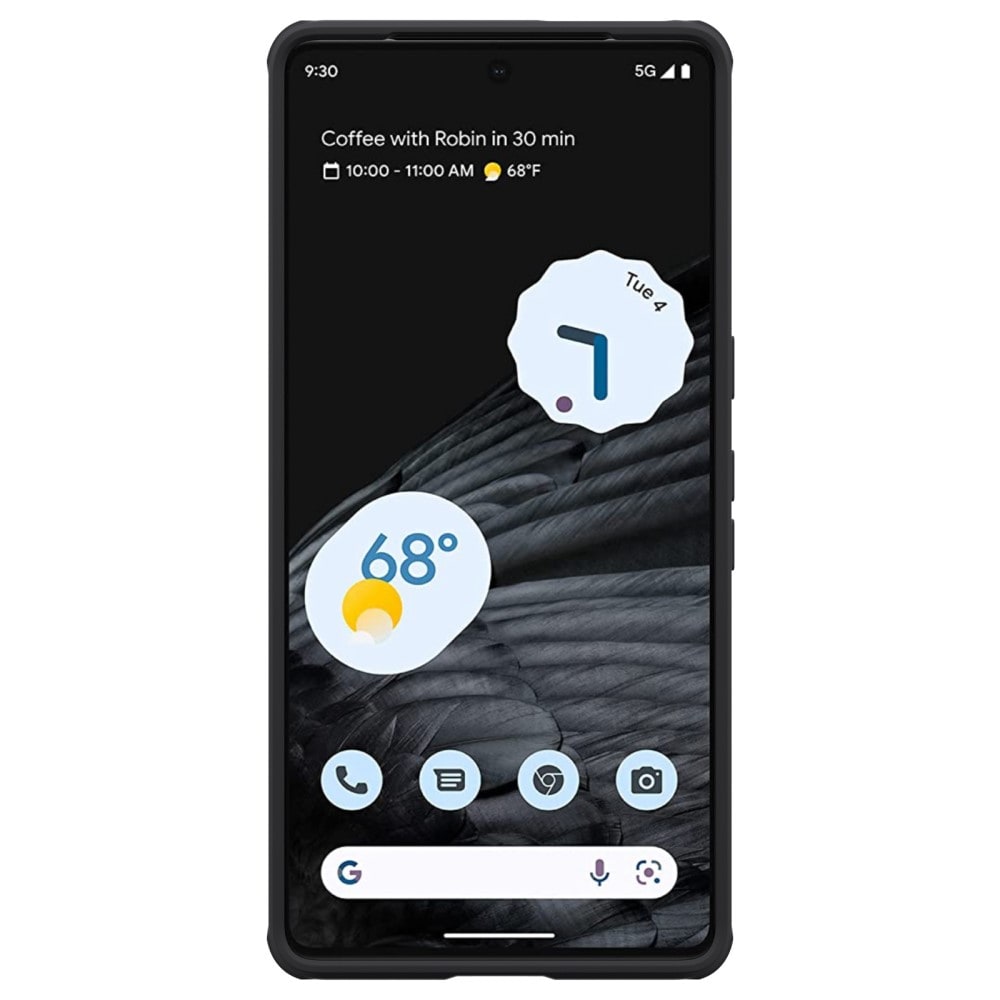 Google Pixel 7 Pro Deksel med kameralinsebeskyttelse - CamShield, Svart