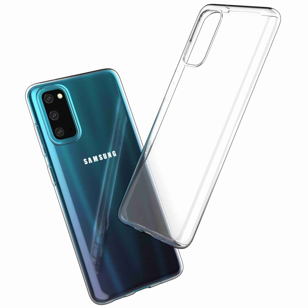 Samsung Galaxy S20 Tynt TPU-deksel, Gjennomsiktig