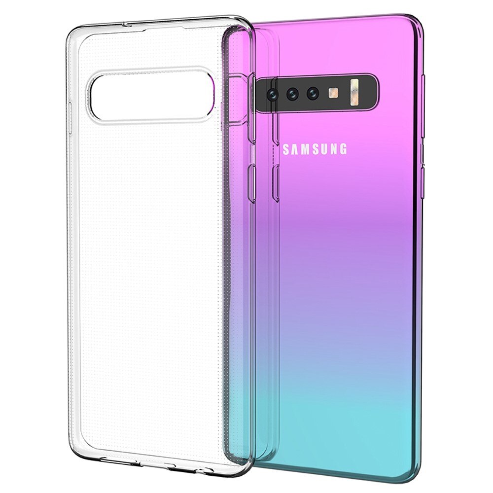 Samsung Galaxy S10 Plus Tynt TPU-deksel, Gjennomsiktig