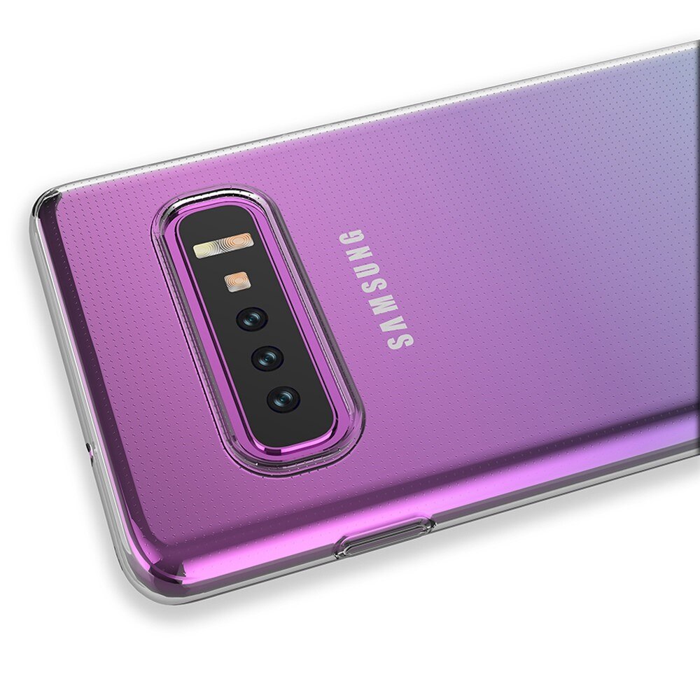 Samsung Galaxy S10 Plus Tynt TPU-deksel, Gjennomsiktig