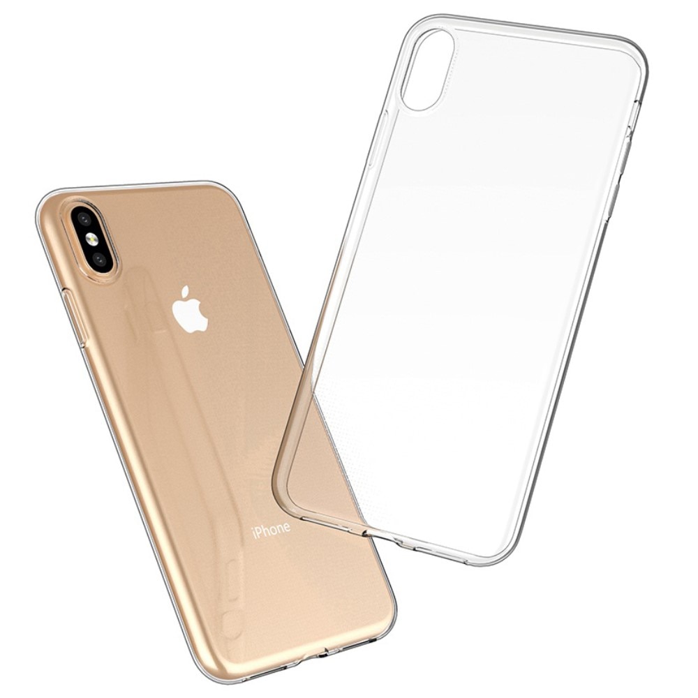 iPhone X/XS Tynt TPU-deksel, Gjennomsiktig