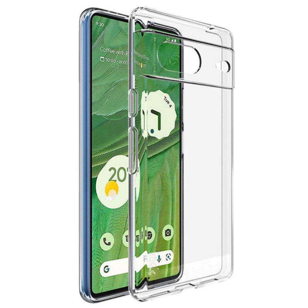 Google Pixel 7 Deksel i TPU, Gjennomsiktig