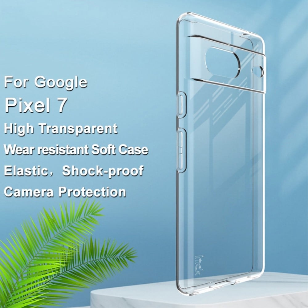 Google Pixel 7 Deksel i TPU, Gjennomsiktig