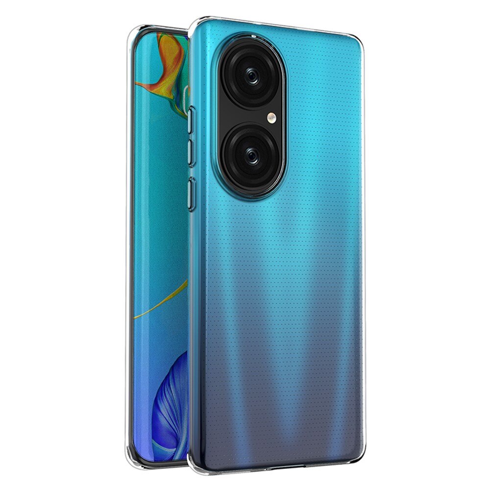 Huawei P50 Pro Tynt TPU-deksel, Gjennomsiktig