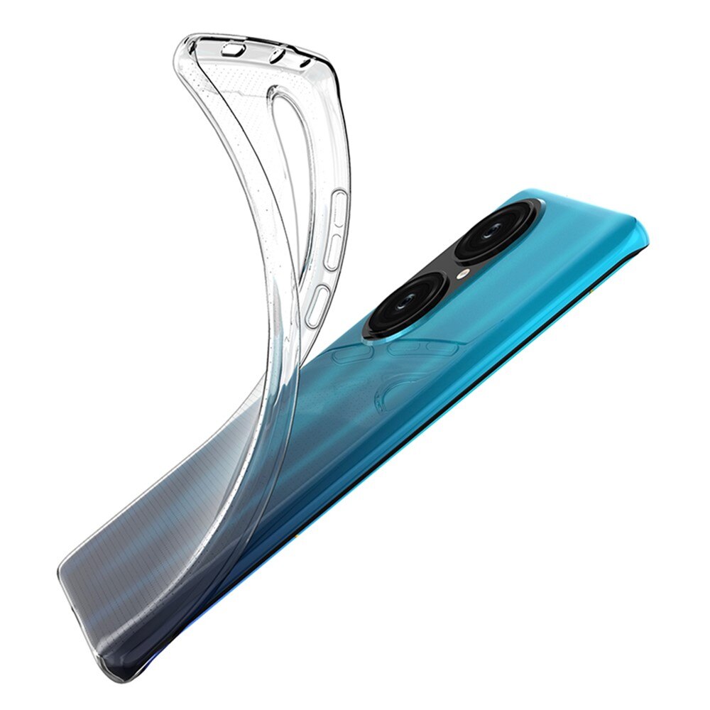 Huawei P50 Pro Tynt TPU-deksel, Gjennomsiktig