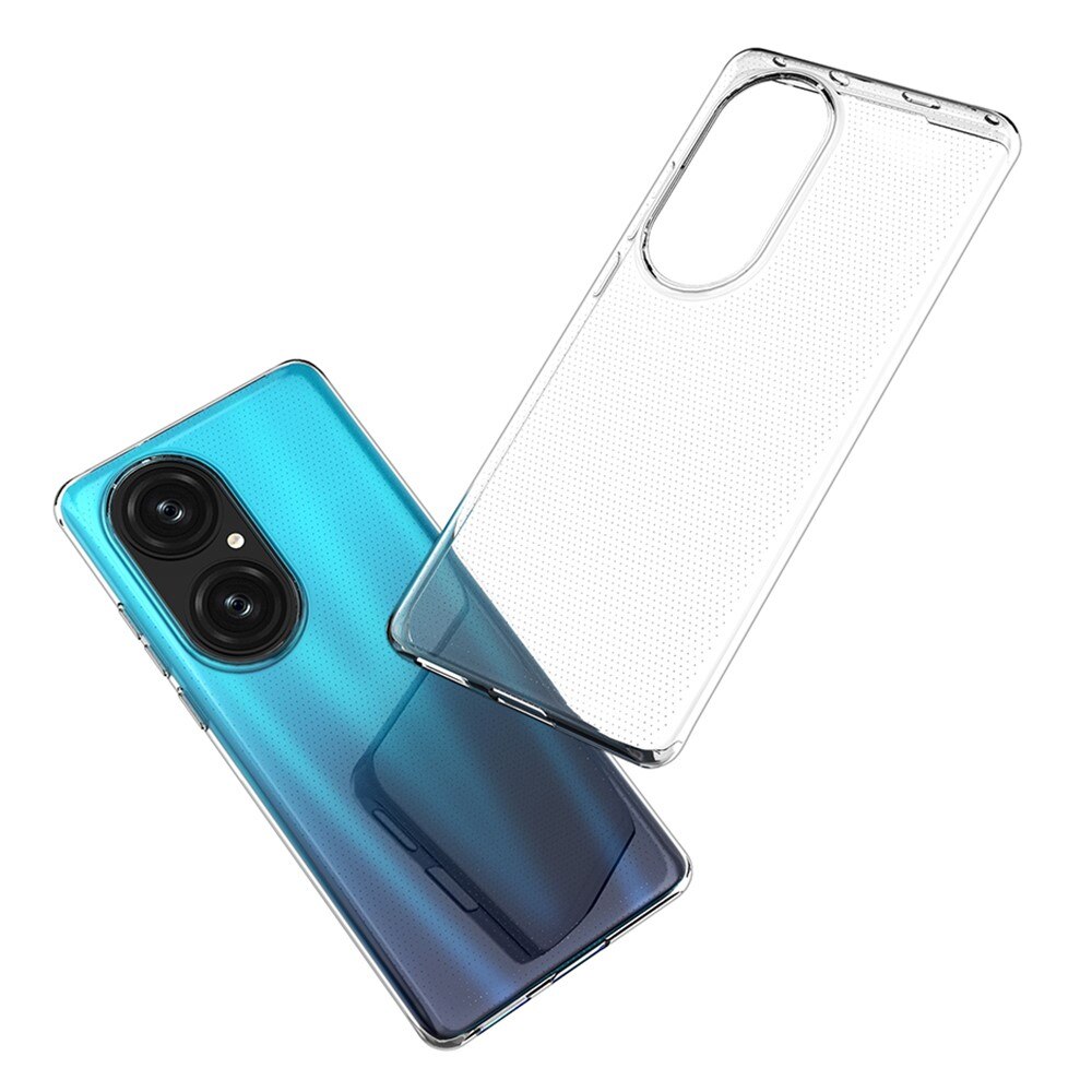 Huawei P50 Pro Tynt TPU-deksel, Gjennomsiktig