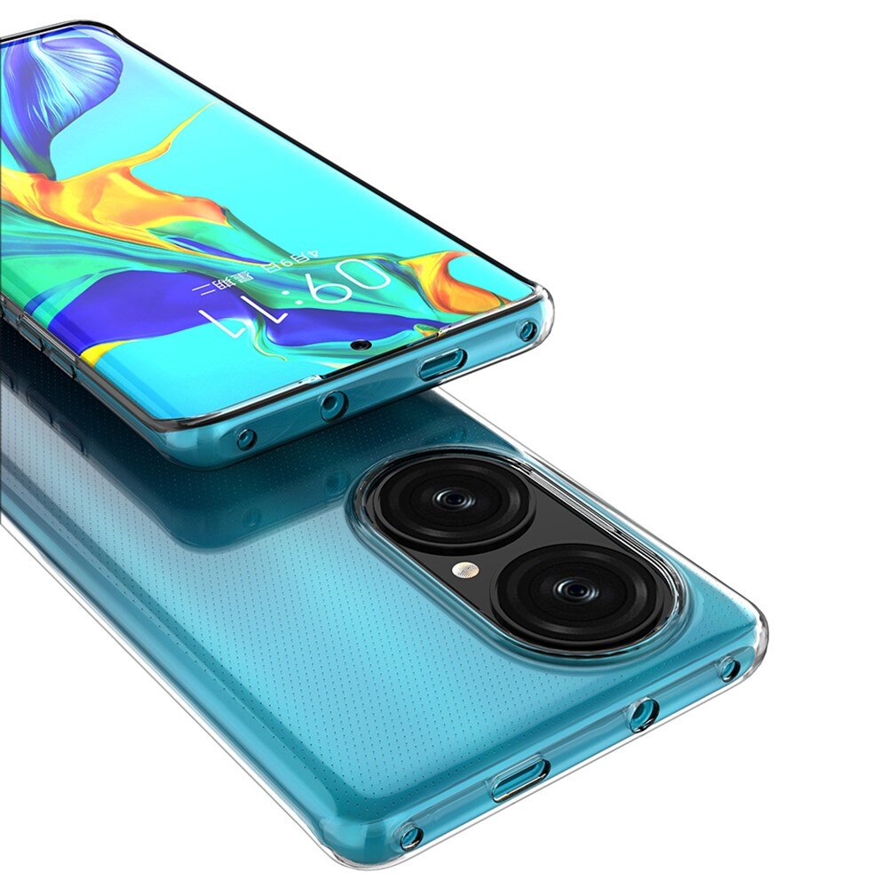 Huawei P50 Pro Tynt TPU-deksel, Gjennomsiktig