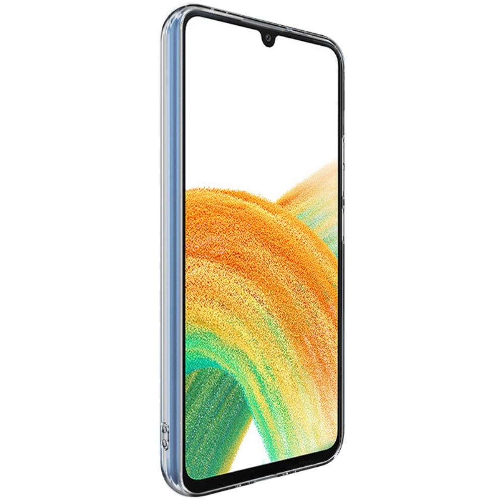 Samsung Galaxy A34 Deksel i TPU, Gjennomsiktig