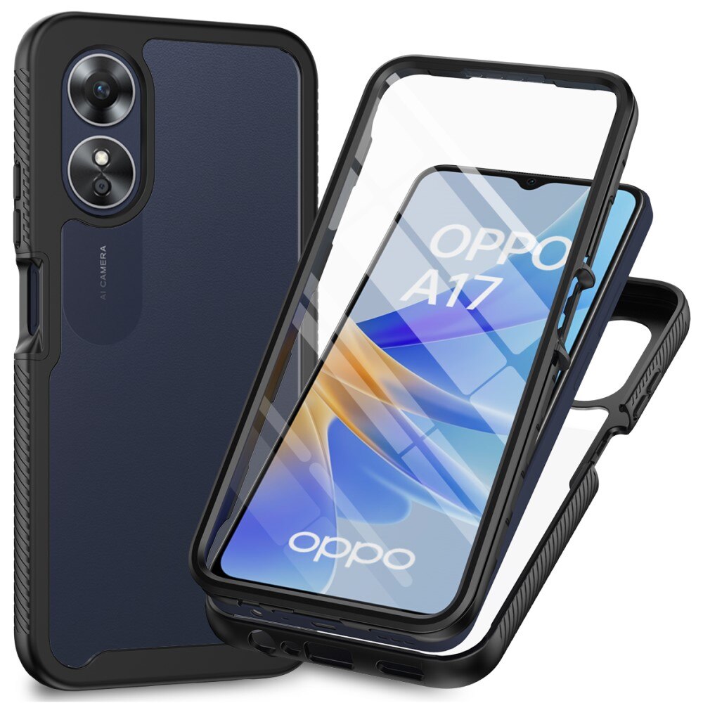 Oppo A17 Deksel Full Protection, Svart