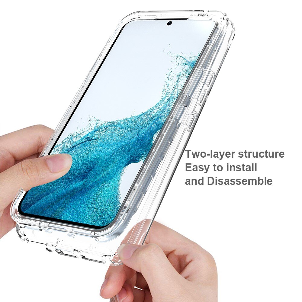 Samsung Galaxy A54 Deksel Full Protection, Gjennomsiktig